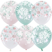 Шар воздушный 30см(12") Нежность ассорти 6078188
