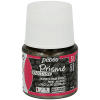 Краска акриловая по стеклу и керамике 45мл оникс с фактурным эффектом "Fantasy Prisme" 166051