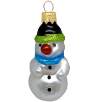 Ёлочное украшение "Снеговик" h-6см в подарочной упаковке ФУП-1801