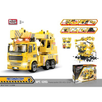 Конструктор "Спецтехника" 115 дет. на батарейках 28х40х12см 1395/DT