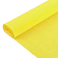 Бумага гофрированная 50х250см 028, лимонная Y9159-19