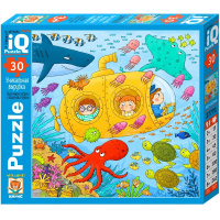 Пазлы 30 эл. "IQ. Морское путешествие" макси 3+ 978-5-8112-7247-1