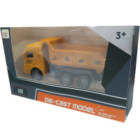 Машина "Стройка. Грузовик" инерционная, пластик 12х6,5х5см, ассорти LT354447