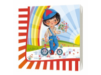 Салфетка 33х33мм 1шт Стиляга трехслойная 1002665