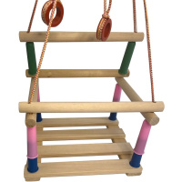 Качели подвесные-кресло 31х25см дерево 4607155185598
