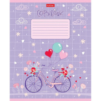 Тетрадь А5 24л клетка "Замечтательно!" на скобе 5 дизайнов 24Т5В1/067733