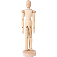 Модель Фигура человека манекен 32см, дерево MZ48022