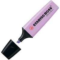 Маркер текстовыделитель "Boss" пастельно-лавандовый, клиновид.наконечник, толщина линии 2-5мм 70/155