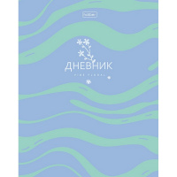 Дневник для 1-11 классов "Цветочный стиль" твердый переплет, ламинация софт-тач 094903