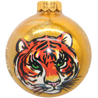 Шар 80мм "Полосатый хищник" в подарочной упаковке КУ-80-214156