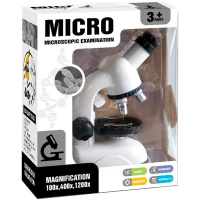 Микроскоп 21х16х10см пластик, с инструментами и подсветкой 11112-24