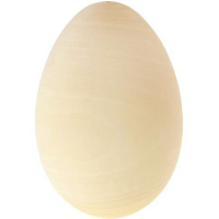 Заготовка для декорирования "Яйцо" 12см липа ДЗл - Я120