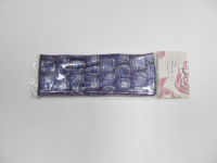 Лента упаковочная органза 6,5см х 2,8м фиолетовая 750175