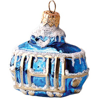 Ёлочное украшение "Трамвай" h-10см в подарочной упаковке ФУ-47