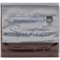 Пластика 56гр. брус, коричневый с блестками 5966419