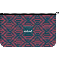 Пенал "Abstract" 22,5х12х10см прямоугольный, 5 отделений, печать на ткани ПК-51