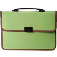 Портфель А4 2 отделения "Cube" 0,75мм зеленый E39634