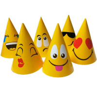 Набор карнав.колпачков "Смайл" 6шт PR 6047092