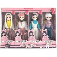 Кукла шарнирная 30см 4 вида 2301865/DJ11310
