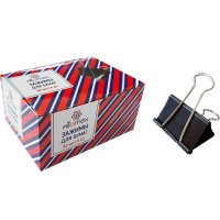 Зажим для бумаг 60мм 1шт. черный, в картонной коробке 4131500