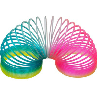 Спираль "Радуга" 6,5х6,5см с блестками T92-D520/B1028-TM Спираль "Радуга" 6,5х6,5см с блестками T92-D520/B1028-TM