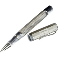 Ручка РЧ SR/PRVLG СЕРЕБРО/ОРНАМЕНТ БОЛЬШАЯ СЕРАЯ PLR-J