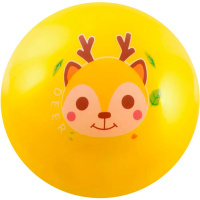 Мяч 15см 40гр. PVC "Зверята" цвет ассорти Y11956-24