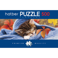 Пазлы 500 эл. "Premium. Панорама. Котенок" 66,5х23см 500ПЗ2_18638/055109