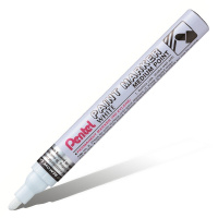 Маркер-краска "Paint" белый, алюм.корпус, пулевидный наконечник, толщина линии 4,5мм MMP10-W