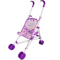 Коляска для куклы 42х18х31см сидячая пластик LT269053