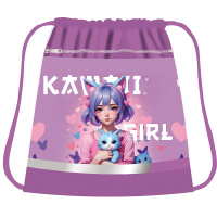 Сумка для сменной обуви "MAX. Милая парочка" 49х41см 1 отделение с карманом СДС-57