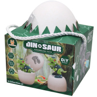 Конструктор "Динозавр" 16см в яйце, с отверткой, пластик 2312219/6611-1