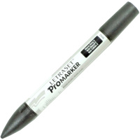 Маркер художественный "Pro" теплый серый, двухсторонний 2PMSWG2