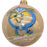 Шар 85мм "Совенок 2" в подарочной упаковке КУ-85-195139