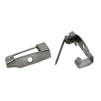 Заготовки для броши 1,5см 5шт. №03 под черный никель DC-308/5