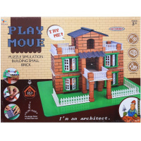 Конструктор "Дом 3 этажа" 357 деталей пластик B2312889/357