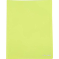Папка 60 вкладышей "Rio" А4 полипропилен 0,30мм салатовая EB00602