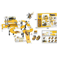 Парковка "Городской транспорт" пластик 50х35см 52 предмета 2084774/818A Парковка "Городской транспорт" пластик 50х35см 52 предмета 2084774/818A