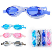 Очки для плавания 4 цвета в футляре Y3066-15