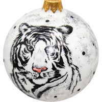 Шар 80мм "Полосатый хищник 3" в подарочной упаковке КУ-80-213026