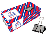 Зажим для бумаг 32мм 12шт. черный, в картонной коробке 4131303