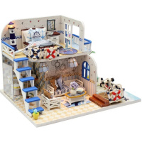 Конструктор "Румбокс. Кукольный домик" 19х15х13см 2 этажа (пластик, дерево, свет) SG2293 Конструктор "Румбокс. Кукольный домик" 19х15х13см 2 этажа (пластик, дерево, свет) SG2293