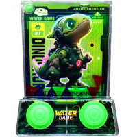 Игра водная "Пинбол. Динозавр" 2 кнопки 13х9,5см зеленый 10975-24