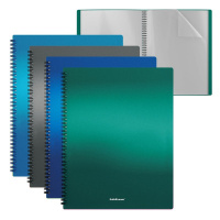 Папка 20 вкладышей "Matt Ice Metallic" А4 на спирали ассорти 49961