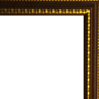 Рамка 30х40см коричневая/золото 46мм