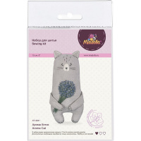 Набор для шитья "Арома Котик" (ткань, нитки, игла, аромат.гранулы, выкройка) AT-0241 Набор для шитья "Арома Котик" (ткань, нитки, игла, аромат.гранулы, выкройка) AT-0241