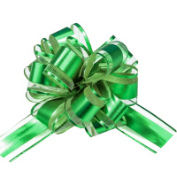 Бант - шар 5см диаметр 13см Матовый зеленый Y7015-18