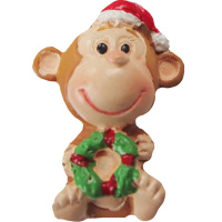 Брелок Обезьяна 3,5см 4 вида Y2506-15