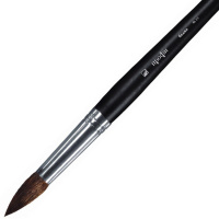 Кисть белка круглая №19 длинная ручка "Профи" 4680000293426