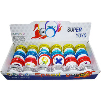 Игрушка "Йо-Йо Цифры, знаки" 5,5см, пластик, светится Y7533-18
